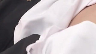 A 135cm Japanese Girl Tries Masturbation for the First Time