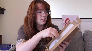 Lily ORileys Squirting Solo with Led Display Vibrator