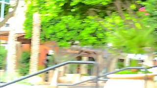 Stacy's Bold Outdoor Nude Debut