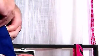 Sexy skinny teen suhaila happily fucked by clown with fat cock
