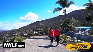 Nana is a certifed big jug gilf and handles me and step sister in law to a freaky emo threeway - pervnana