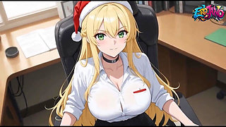 My Office Mate Makes Me Do Crazy Anime POV