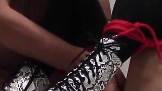 MILF Fucked in Bondage and Cummed in Mouth