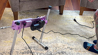 Watch Me Get Fucked by My Sex Machine and Have a Real Orgasm!