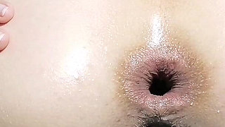 Gaping My Big Ass Hole After Dildo Anal Fucking
