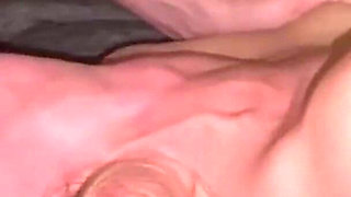 He Fucks and Cums in the Throat of a Curvy Blonde Like in a Pussy