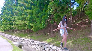 Super Risky Nude Walk