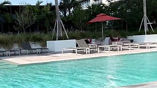 ScarlettKissesXO Poolday Balcony Fuck