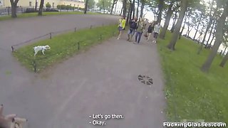 Fucking glasses - the hottest fucking insurance