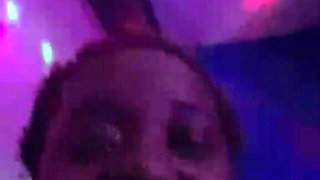 (wimpy Scared..butt Tries)..booty Plug Insertion - Ebony Black Girl Amateur Anal Training