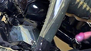 Long Latex Air Control & Edging Session with Mistressae & Miss Lilly