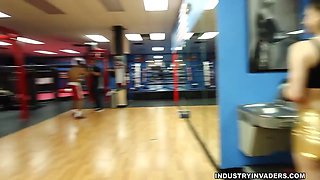 Kevin Stallion, Alexis Rodriguez And Jayla Foxx - Get Fucked In The At