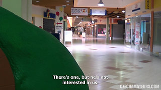 Czech Amateurs 79 Couple Fucks in a Mall