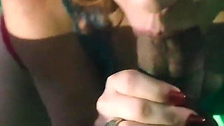 Lucky Gurl Anastasia Spicy Ukranian - My First POV Blowjob and BBC Throat Fuck