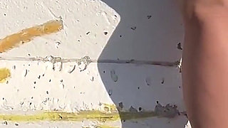 I Got Fucked Like a Whore Outdoors and Creampie My Pussy Filled with Sperm Like a Slut