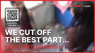 Czech Amateur Brunette Blowjob POV - Horny 18 Year Old Slut Fucking Doggy Style