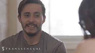 TRANSSENSUAL - Passion Takes Over As Zariah Aura And Leanna Lovings Blend Gusto With Jiggish Joy