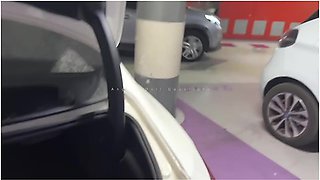 Bourgeois Girl Get Roughly Sodomized In The Trunk Of Her Car After An Evening - Angela Doll