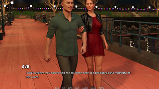 Taboo University - Hot Busty Brunette MILF Jerks Me off in Public While I Finger Her Till She Cums. She Swallows All My Juicy Cu