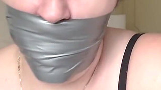 Lacey - Self Gag Fun and Orgasms After Gym Part 2