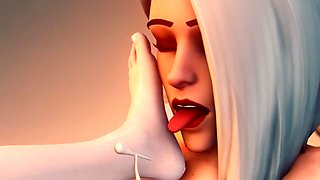 9S fucking sexy futa girls