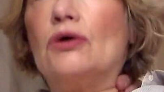 Frenchg Grannie Fucked by Pornstar