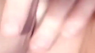 Horny Hot Babe Masturbating While Everyone Is Occupied