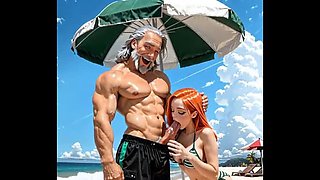 Stepmom's Stuck in the Water While I Grab My Stepdad's Popsicle – 3D Cartoon Fun
