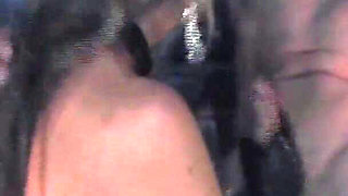 Girls in Uniform Scene-4_busty Brunette in Latex Lingerie Fucking Hard Next to the Taxi