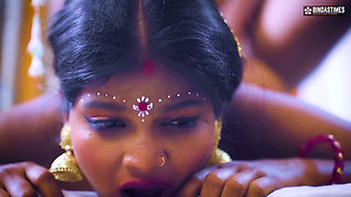 Desi Indian Girl Suhana's Very 1st Live Suhaagrat on Cam