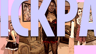 Anna and Rellie Bring a Statue to Life with Sex