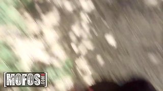 Inked-up, horny teen Catalina Devil sucks Jordi ENP's cock—POV style