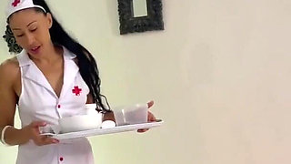 Latina Nurse Takes Your Mind off Your Injured Ankle