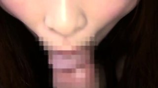 Japanese teen blowjob and hard fuck uncensored