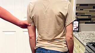 Blonde fetish slut spanked with passion