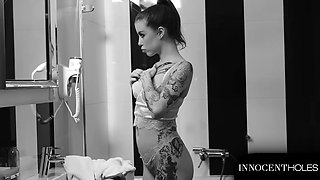 Horny Rich Bitch Eden Ivy DP’d by Her Stud Body Guards