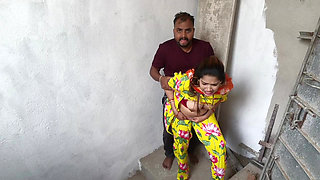 Secret Sex and kissing scenes boobs press in outdoor village