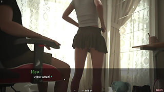 18 Plus Petite Stepsister Dance Move Turns in to Dry Humping Chinese Cock