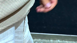 Big Ass Blonde Picked Me up in Elevator and Gets Fucked in Stairwell - Was It Too Loud?
