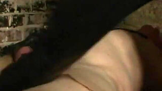 German femdom - Piss and spit on slave girl