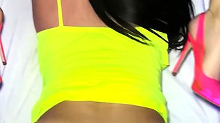 Mexicana blowjob with her big boobs