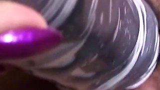 *Throwback* Latina whore plays with her little tight pussy