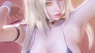 Chung Ha - Stress - Ahri Sexy Striptease