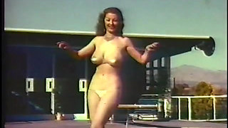 Watch Some Hot Retro Girls Dancing and Taking off Their Clothes