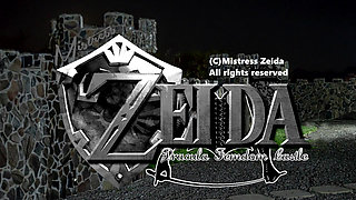 I allow him to wank while I PISS on his COCK - Toilet slavery Castle Outdoor