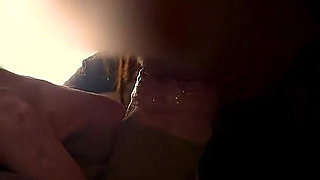 Homemade Hotwife MILF - Night Bedroom Blowjob and Cowgirl Ends in Her Mouth