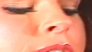 Retro Beauty Sucks on Thick Trunk