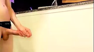 Solo webcam tranny masturbation